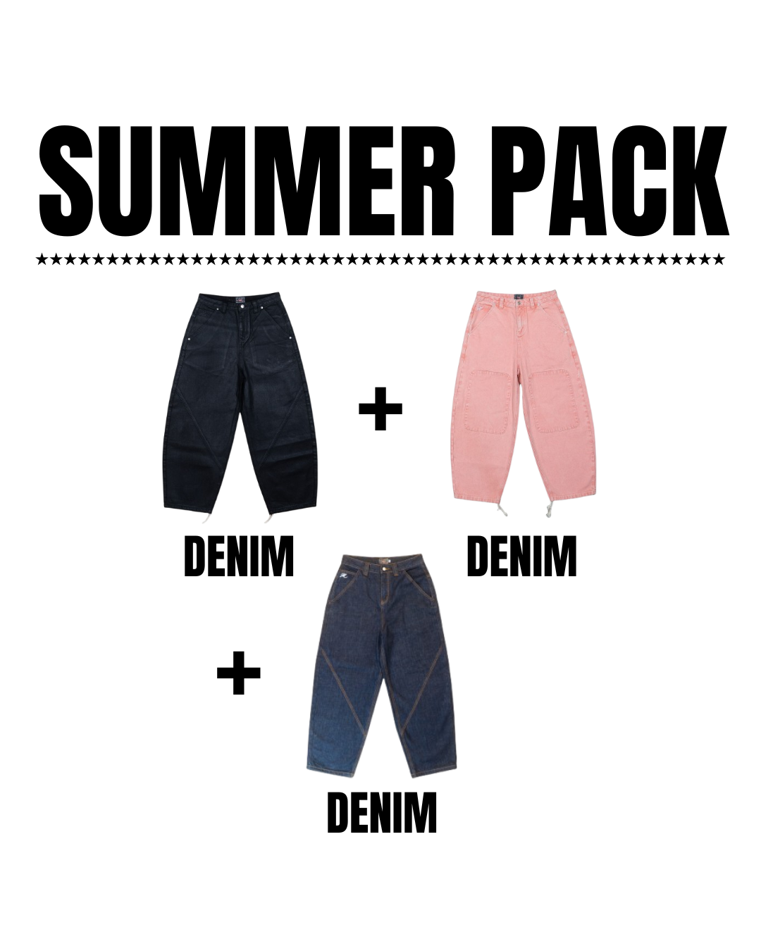 DENIM SUMMER PACKS Gone