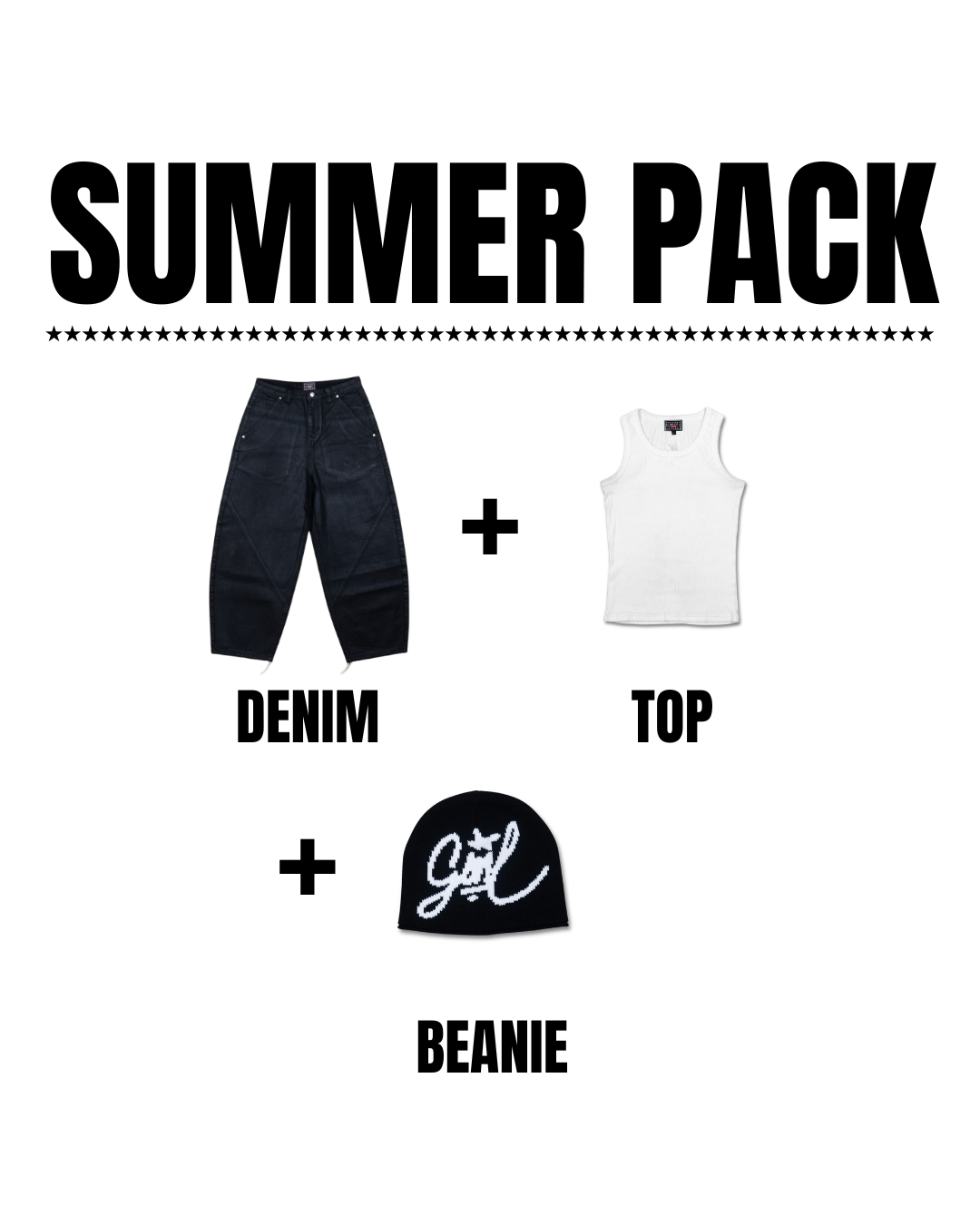 WAXED DENIM SUMMER PACKS Gone