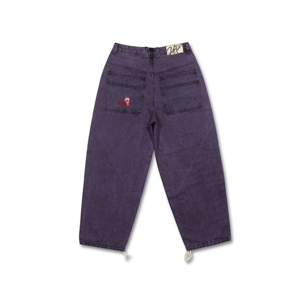 Baggy Dark Purple Denim