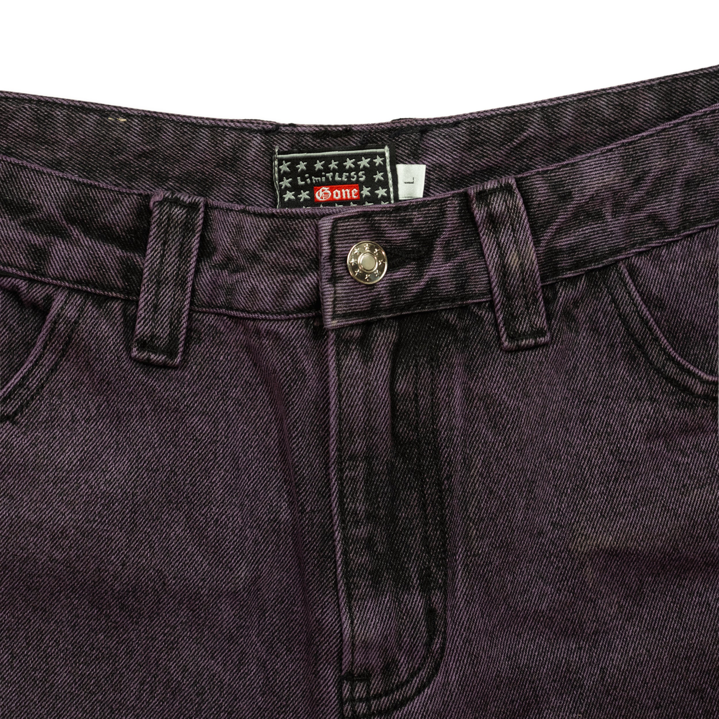 Baggy Dark Purple Denim