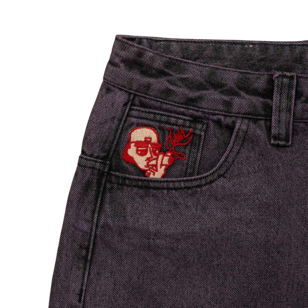 Baggy Dark Purple Denim