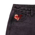 Baggy Dark Purple Denim