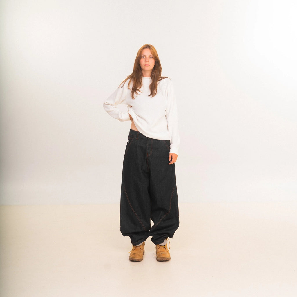 Baggy Blue Raw Denim