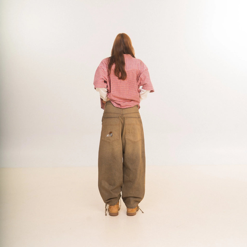 Dirt Wash Baggy Denim