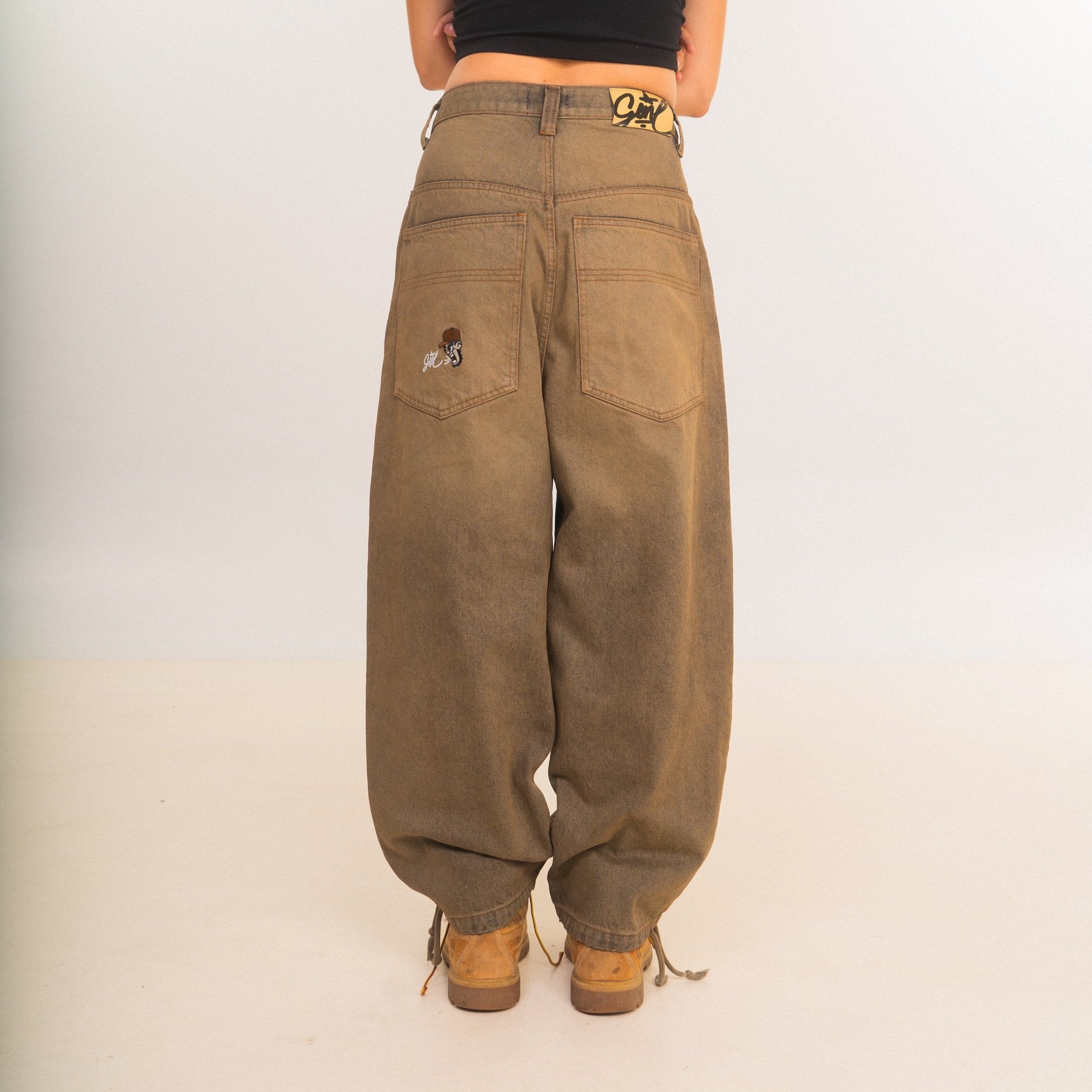 Dirt Wash Baggy Denim