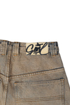 Dirt Wash Baggy Denim