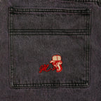 Baggy Dark Purple Denim