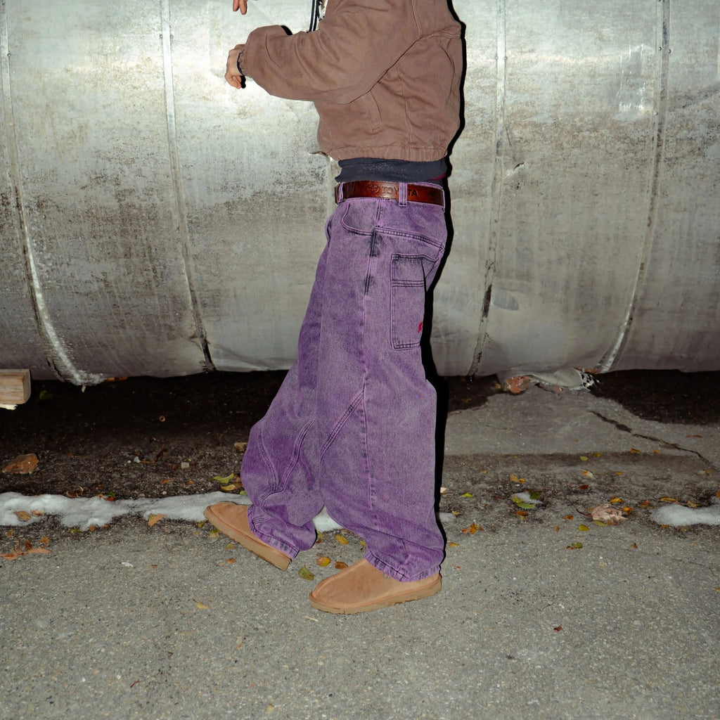Baggy Dark Purple Denim