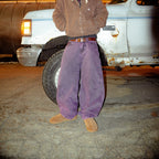 Baggy Dark Purple Denim