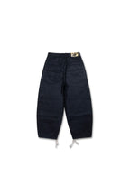 Black Waxed Baggy Denim Gone