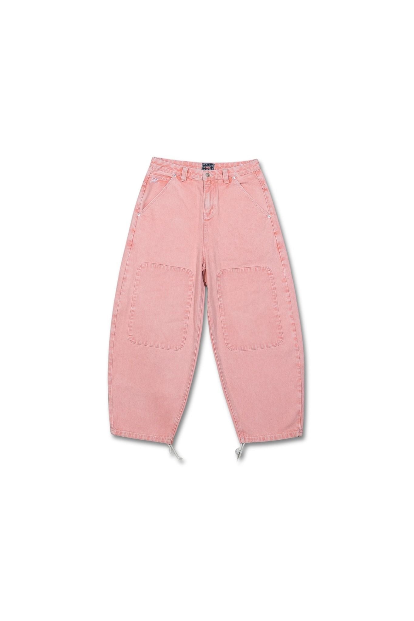 Pink Washed Baggy Denim Gone