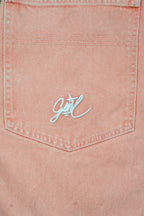 Pink Washed Baggy Denim Gone