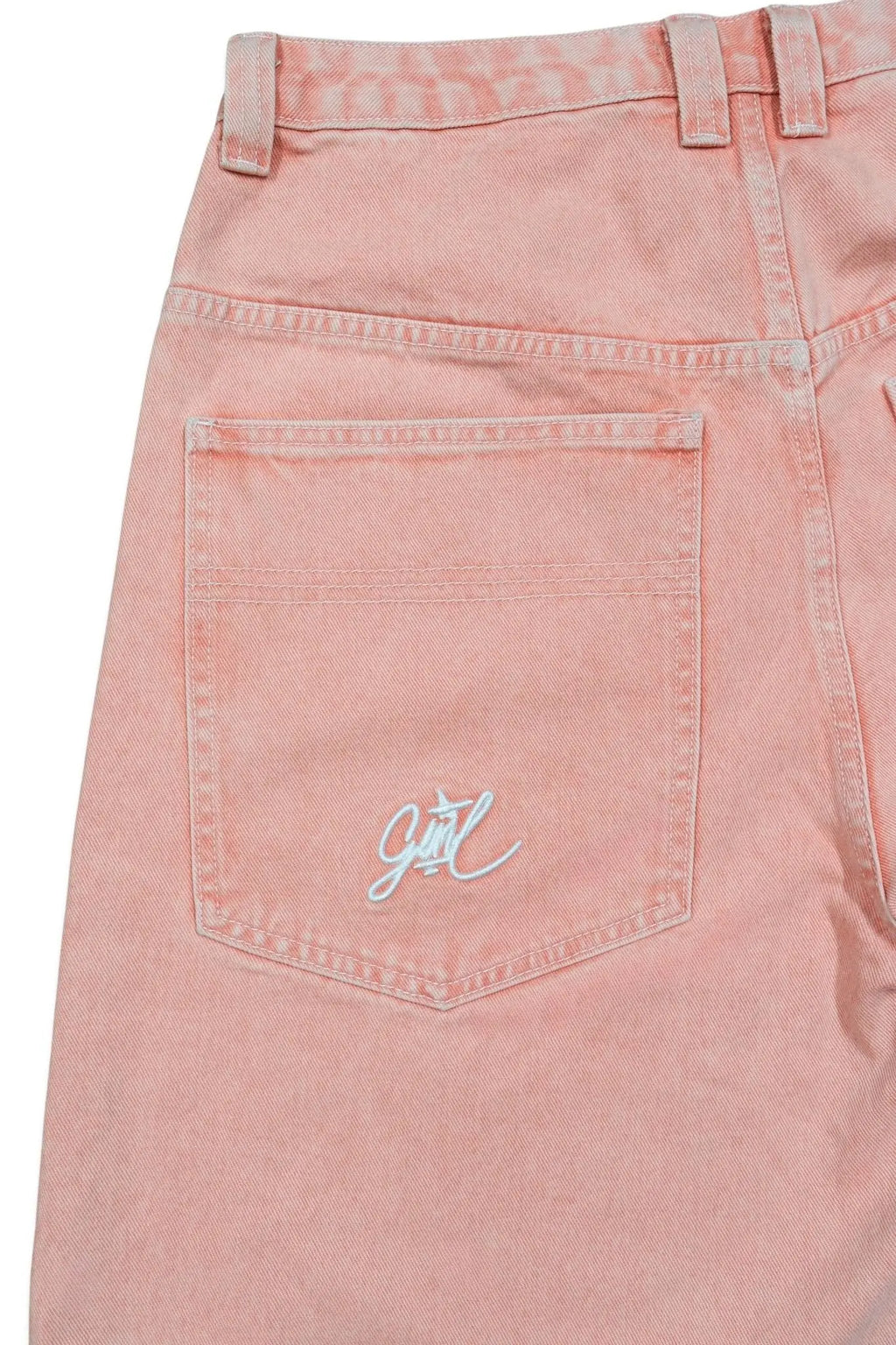 Pink Washed Baggy Denim Gone