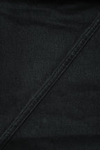 Black Waxed Baggy Denim Gone