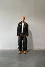 Black Canvas Work Jacket Gone
