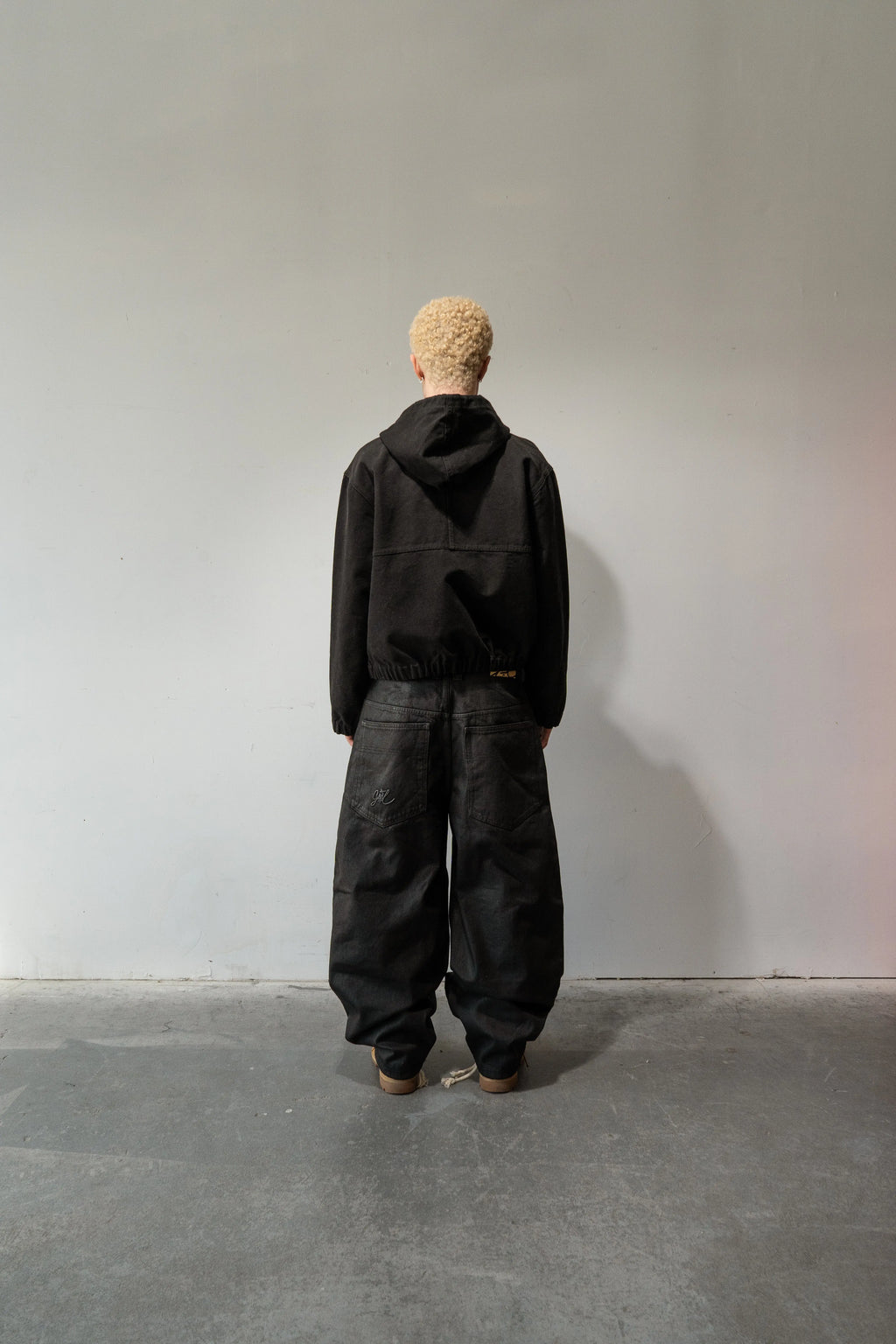 Black Canvas Work Jacket Gone