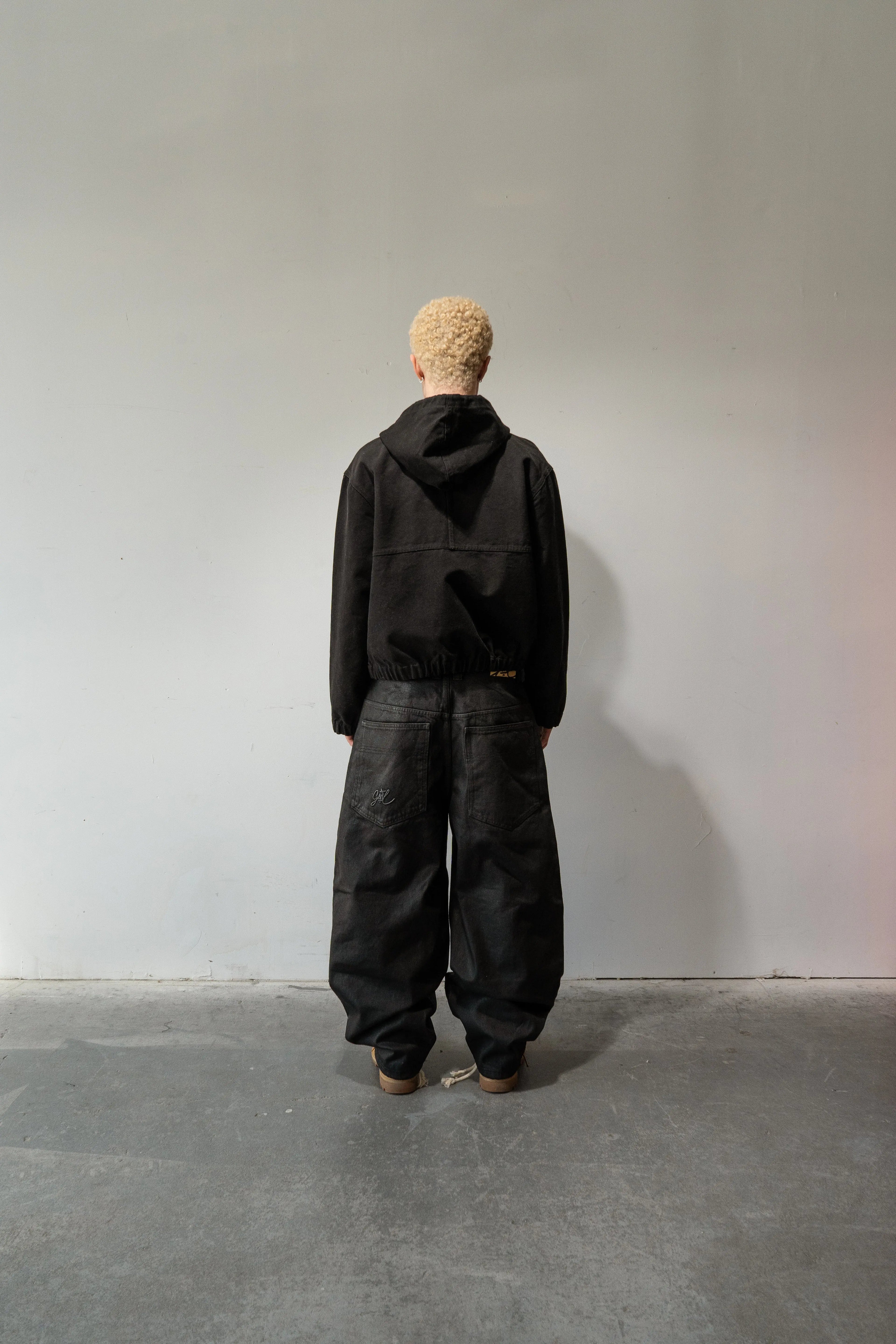 Black Canvas Work Jacket Gone