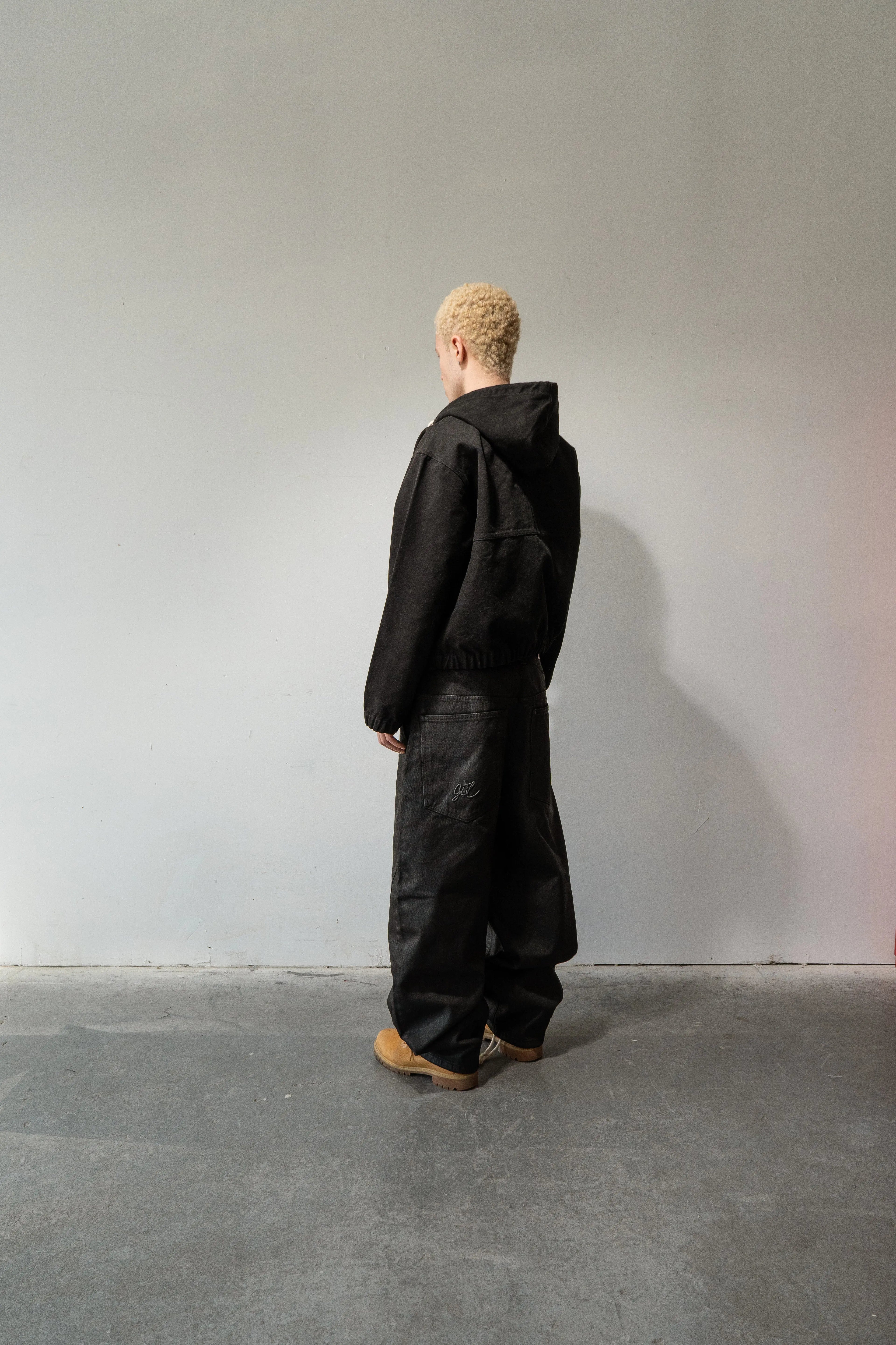 Black Canvas Work Jacket Gone