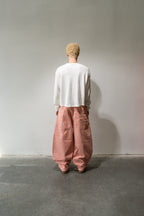 Pink Washed Baggy Denim Gone