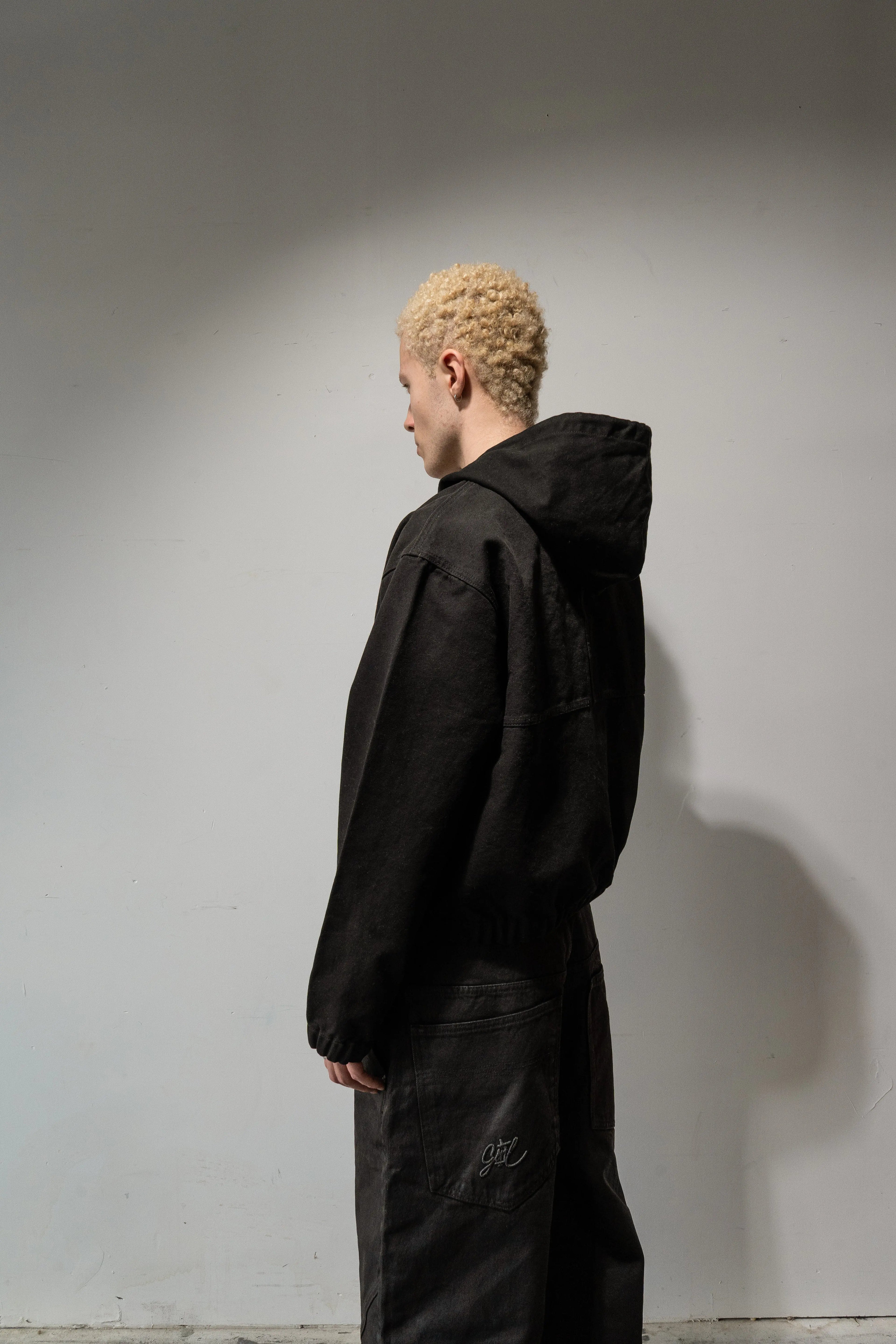 Black Canvas Work Jacket Gone
