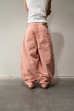 Pink Washed Baggy Denim Gone