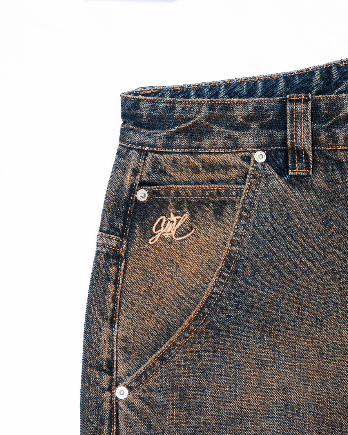 Sand Wash Baggy Denim