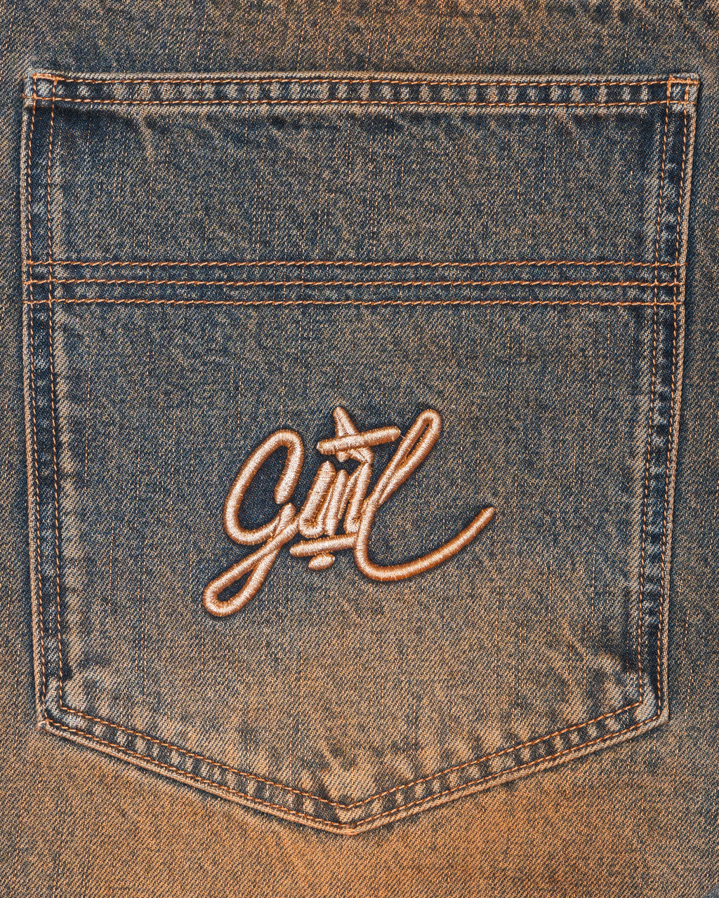 Sand Wash Baggy Denim