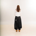 Baggy Black Raw Denim