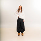 Baggy Black Raw Denim