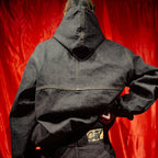 Insulated Work Jacket Dark Raw Denim