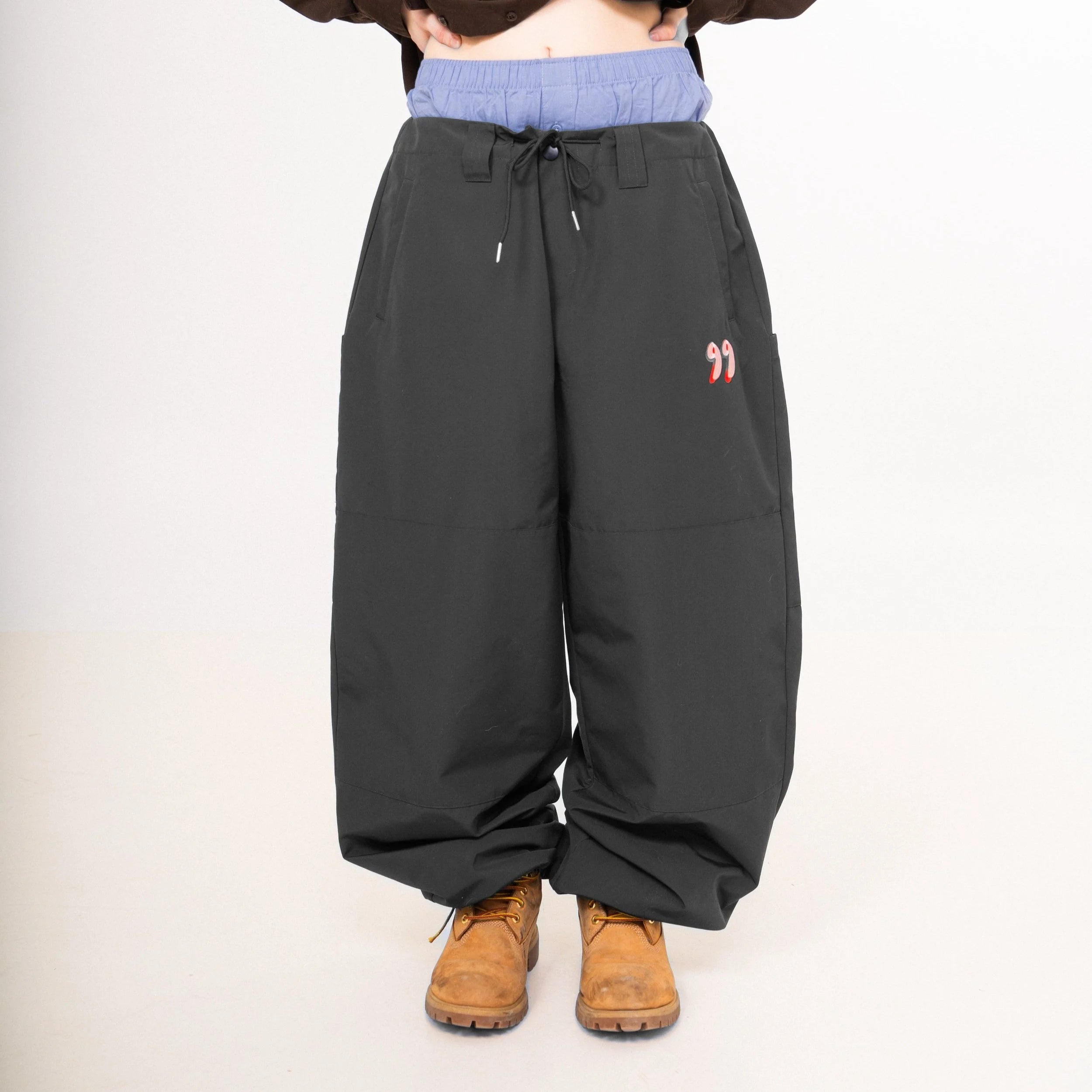 gone snowpants Black