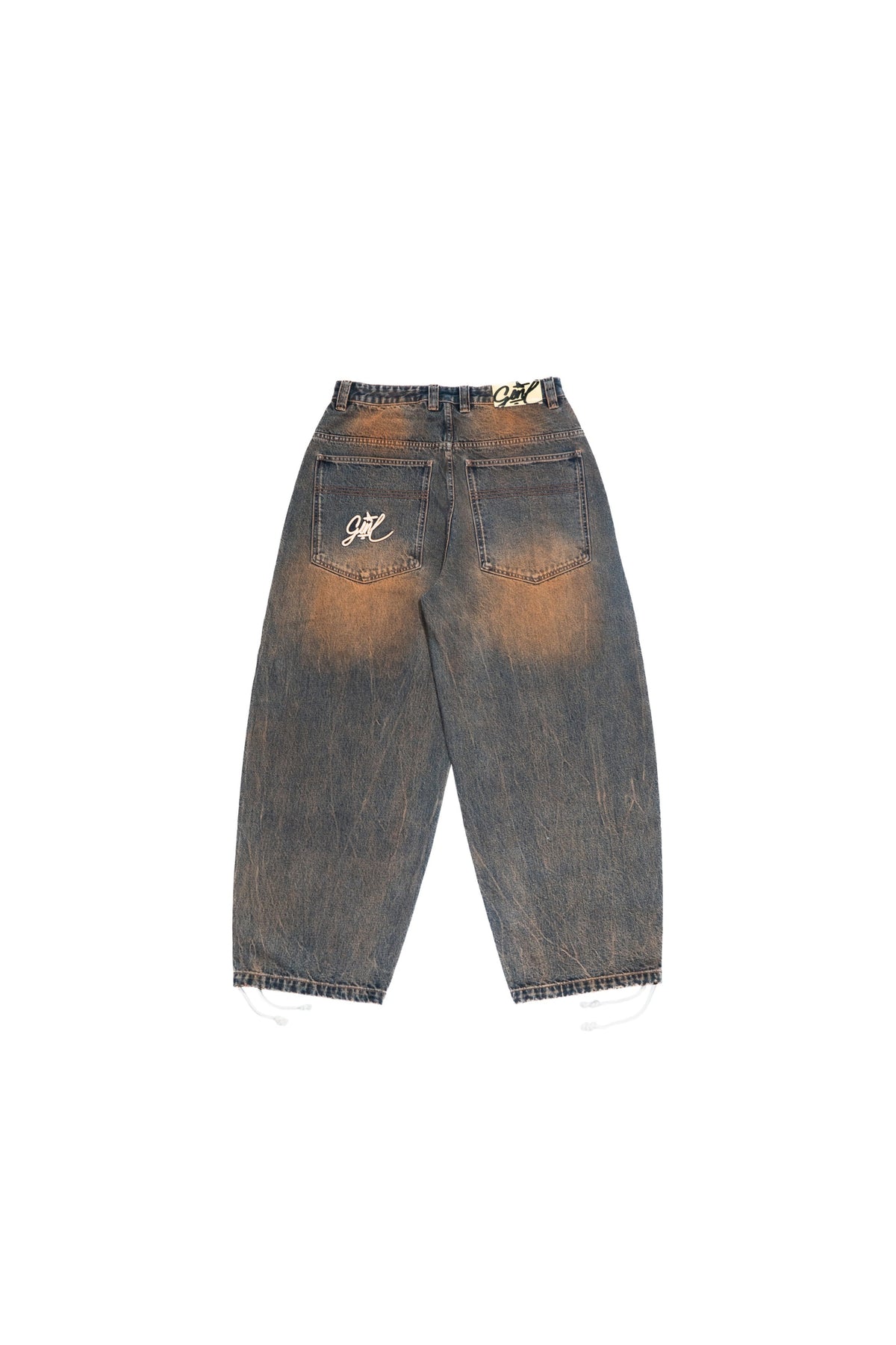 Sand Wash Baggy Denim Gone