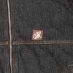 Insulated Work Jacket Dark Raw Denim