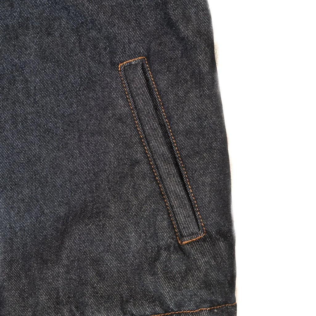 Insulated Work Jacket Dark Raw Denim