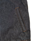 Insulated Work Jacket Dark Raw Denim