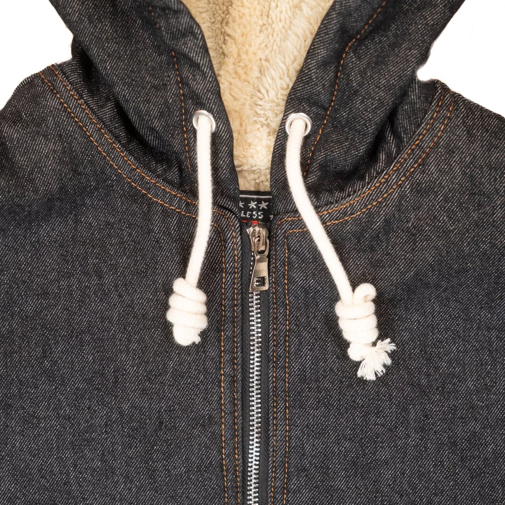 Insulated Work Jacket Dark Raw Denim