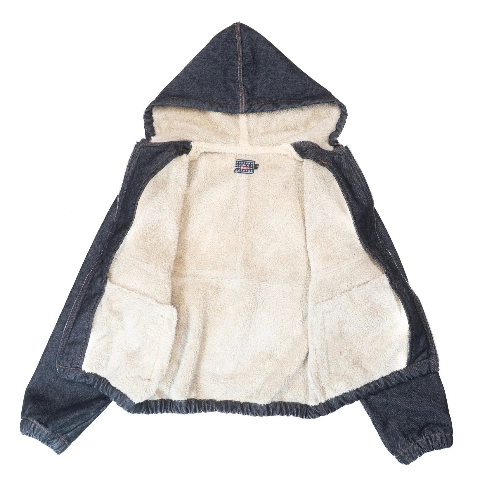 Insulated Work Jacket Dark Raw Denim